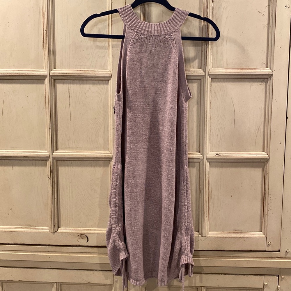 Miou Muse halter knit dress
